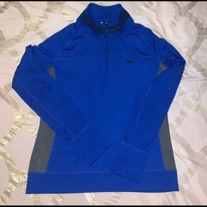 NWOT VS Pink Half ZIP Pullover